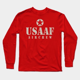 WW2 USAAF Aircrew Long Sleeve T-Shirt